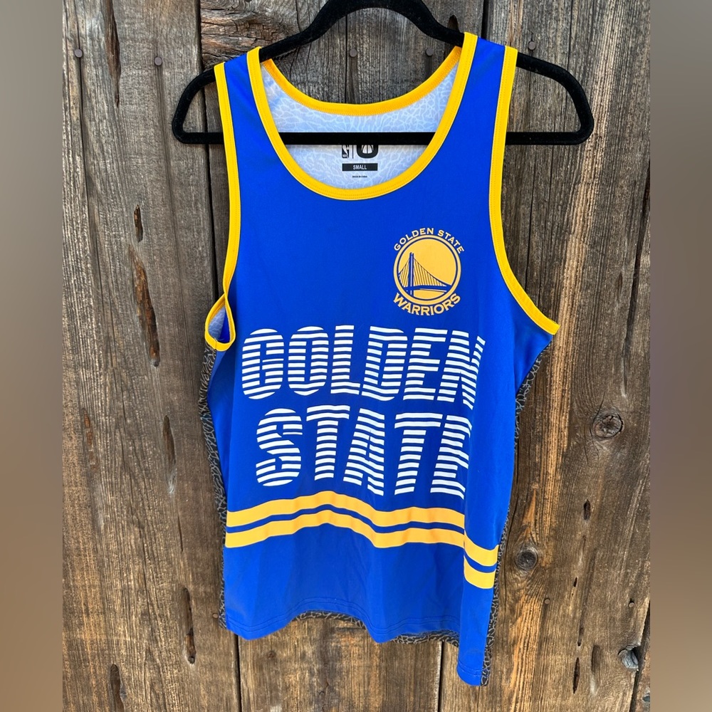 NBA Golden State Warriors Basketball Tank Top Jersey Number 46 Steph Curry - Picture 1 of 5